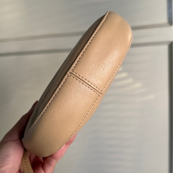 LIKE NEW REFORMATION Mini Rosetta Shoulder Bag, Cappuccino - Picture 8 of 9